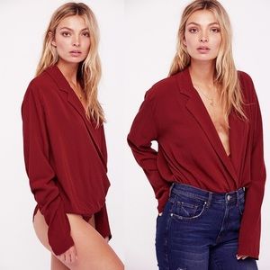 Sold Free People | NWT Elsa Lace Bodysuit in